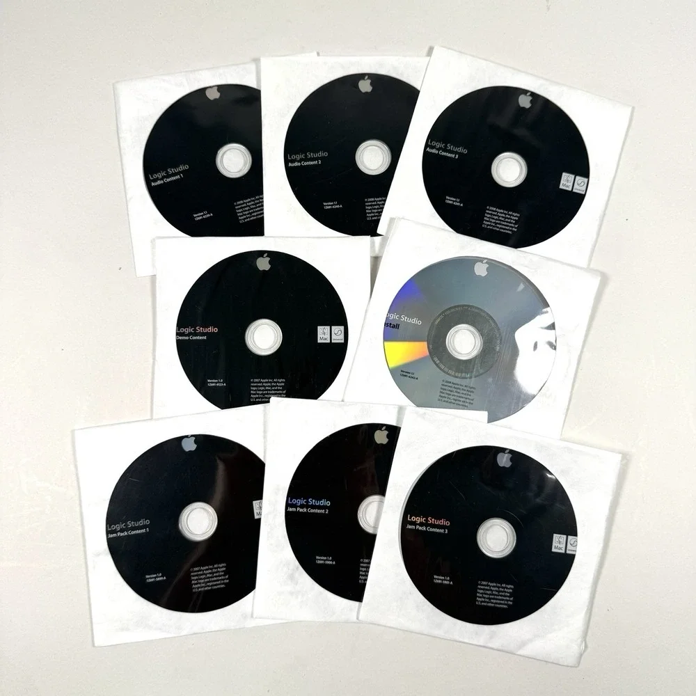 Apple Logic Studio v1.1 MA797LL/A Retail Box Set Logic Pro 8 Complete